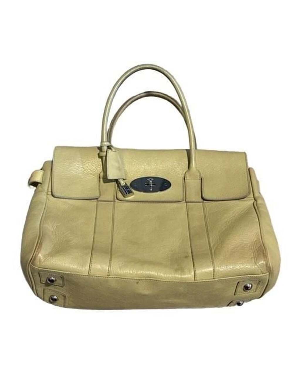 Mulberry Bayswater Heritage Handbag Pistachio Grain Leather